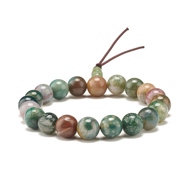 PandaHall Natural Indian Agate Round Beads Stretch Bracelet, Calabash Mala Beads Bracelet for Women, Inner Diameter: 2-1/8 inch(5.4cm)...
PandaHall Natural Indian Agate Round Beads Stretch Bracelet, Calabash Mala Beads Bracelet for Women, Inner Diameter: 2-1/8 inch(5.4cm)...