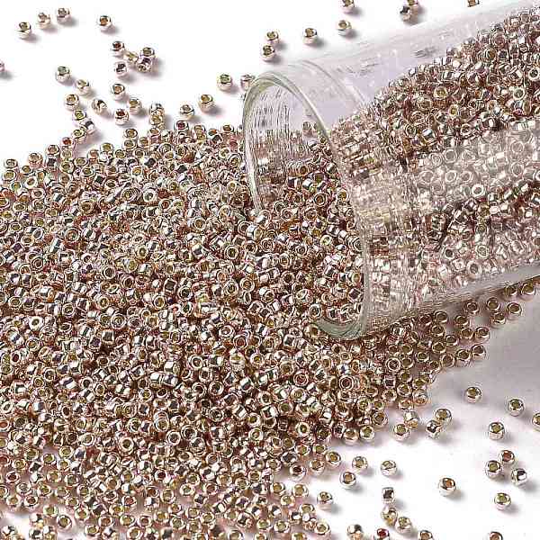 PandaHall TOHO Round Seed Beads, Japanese Seed Beads, (PF552) PermaFinish Subtle Pink Metallic, 15/0, 1.5mm, Hole: 0.7mm, about 15000pcs/50g...
PandaHall TOHO Round Seed Beads, Japanese Seed Beads, (PF552) PermaFinish Subtle Pink Metallic, 15/0, 1.5mm, Hole: 0.7mm, about 15000pcs/50g...