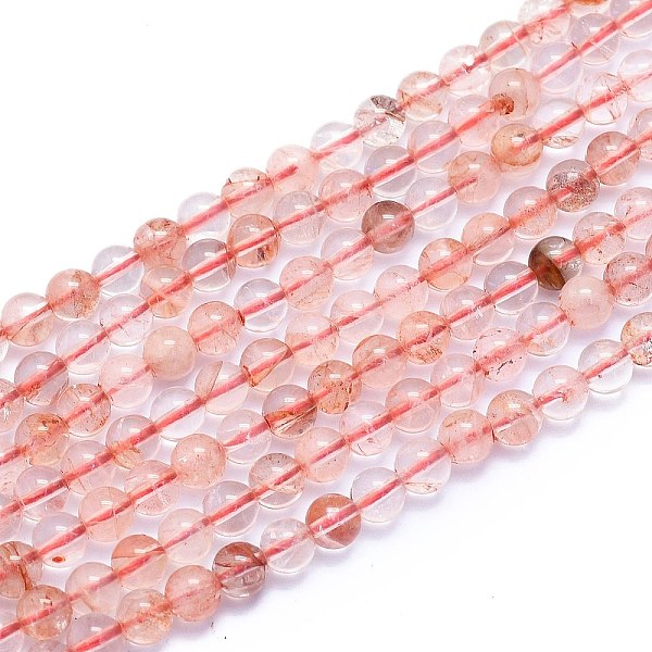 PandaHall Natural Red Quartz Beads Strands, Round, 6~6.5mm, Hole: 0.8mm, about 60pcs/Strand, 14.96 inch(38cm) Other Quartz Round
PandaHall Natural Red Quartz Beads Strands, Round, 6~6.5mm, Hole: 0.8mm, about 60pcs/Strand, 14.96 inch(38cm) Other Quartz Round