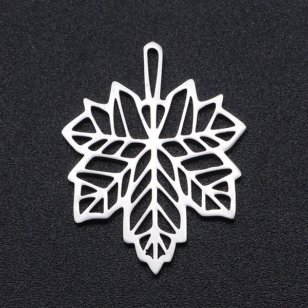 PandaHall Autumn Theme 201 Stainless Steel Filigree Joiners Links, Laser Cut, Maple Leaf , Stainless Steel Color, 23x18x1mm 201 Stainless...
PandaHall Autumn Theme 201 Stainless Steel Filigree Joiners Links, Laser Cut, Maple Leaf , Stainless Steel Color, 23x18x1mm 201 Stainless...