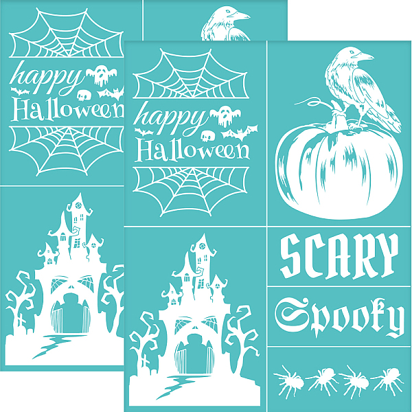 PandaHall OLYCRAFT 2Pcs Self-Adhesive Silk Screen Printing Stencil Raven Pattern Mesh Transfers Stencil Halloween Silk Screen Stencil for...
PandaHall OLYCRAFT 2Pcs Self-Adhesive Silk Screen Printing Stencil Raven Pattern Mesh Transfers Stencil Halloween Silk Screen Stencil for...