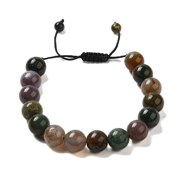PandaHall 12.5mm Round Natural Indian Agate Braided Bead Bracelets for Women Men, Inner Diameter: 2~3-1/8 inch(4.95~8.05cm) Indian Agate...
PandaHall 12.5mm Round Natural Indian Agate Braided Bead Bracelets for Women Men, Inner Diameter: 2~3-1/8 inch(4.95~8.05cm) Indian Agate...