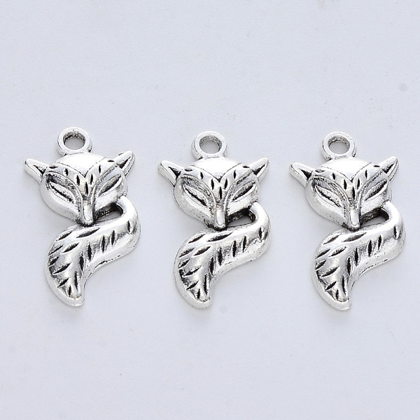 PandaHall Tibetan Style Alloy Pendants, Cadmium Free & Lead Free, Fox, Antique Silver, 23.5x13x4mm, Hole: 2mm, about 352pcs/500g Alloy Fox
PandaHall Tibetan Style Alloy Pendants, Cadmium Free & Lead Free, Fox, Antique Silver, 23.5x13x4mm, Hole: 2mm, about 352pcs/500g Alloy Fox