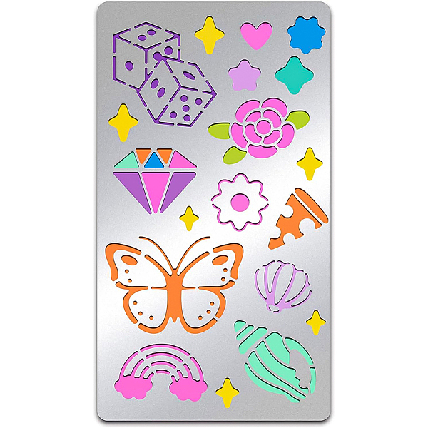 PandaHall Stainless Steel Cutting Dies Stencils, for DIY Scrapbooking/Photo Album, Decorative Embossing DIY Paper Card, Matte Stainless...
PandaHall Stainless Steel Cutting Dies Stencils, for DIY Scrapbooking/Photo Album, Decorative Embossing DIY Paper Card, Matte Stainless...