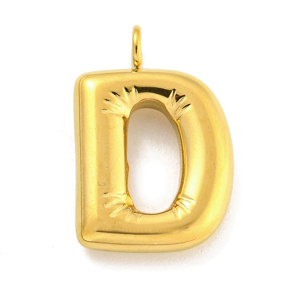 PandaHall Ion Plating(IP) 304 Stainless Steel Pendants, Letter Charm, Golden, Letter D, 17x11x3mm, Hole: 2mm 304 Stainless Steel Letter D
PandaHall Ion Plating(IP) 304 Stainless Steel Pendants, Letter Charm, Golden, Letter D, 17x11x3mm, Hole: 2mm 304 Stainless Steel Letter D
