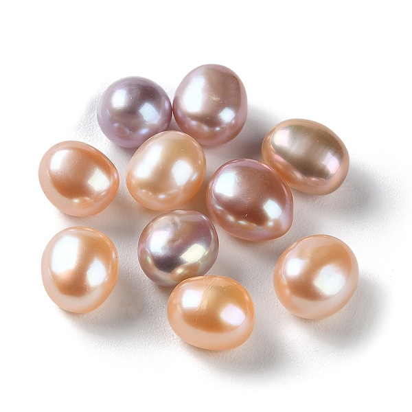 PandaHall Natural Cultured Freshwater Pearl Beads, Two Sides Polished, No Hole, Oval, Sandy Brown, 7~9x6~8mm Pearl Oval
PandaHall Natural Cultured Freshwater Pearl Beads, Two Sides Polished, No Hole, Oval, Sandy Brown, 7~9x6~8mm Pearl Oval