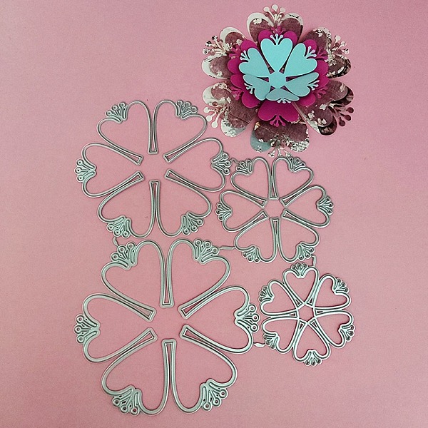 PandaHall Carbon Steel Cutting Dies Stencils, for DIY Scrapbooking, Photo Album, Decorative Embossing Paper Card, Matte Stainless Steel...
PandaHall Carbon Steel Cutting Dies Stencils, for DIY Scrapbooking, Photo Album, Decorative Embossing Paper Card, Matte Stainless Steel...
