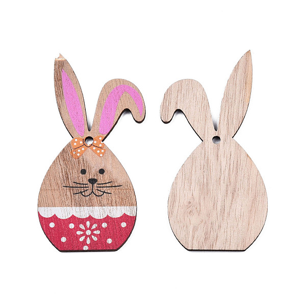 PandaHall Single-Sided Printed Wood Big Pendants, Rabbit Charm, Cerise, 97x45x2.5mm, Hole: 3.5mm Wood Rabbit Red
PandaHall Single-Sided Printed Wood Big Pendants, Rabbit Charm, Cerise, 97x45x2.5mm, Hole: 3.5mm Wood Rabbit Red