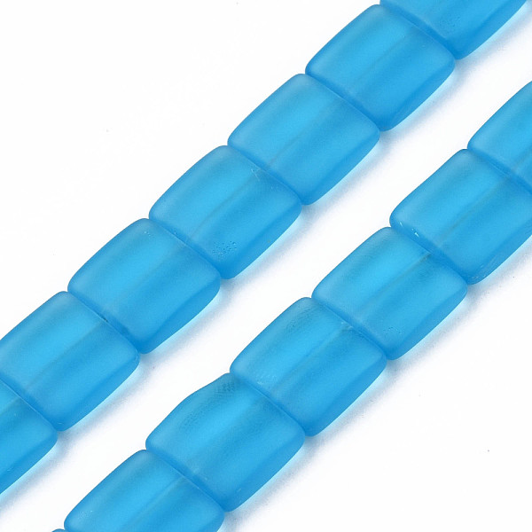 PandaHall Transparent Frosted Glass Beads Strands, Square, Dodger Blue, 12x12x5mm, Hole: 0.9mm, about 50pcs/strand, 24.02 inch(61cm) Glass...
PandaHall Transparent Frosted Glass Beads Strands, Square, Dodger Blue, 12x12x5mm, Hole: 0.9mm, about 50pcs/strand, 24.02 inch(61cm) Glass...