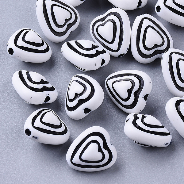 PandaHall Craft Style Acrylic Beads, Heart, Black, 12x11x8mm, Hole: 1.5mm, about 1050pcs/500g Acrylic Heart Black
PandaHall Craft Style Acrylic Beads, Heart, Black, 12x11x8mm, Hole: 1.5mm, about 1050pcs/500g Acrylic Heart Black
