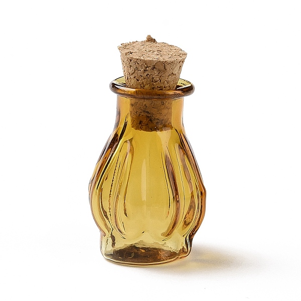 PandaHall Miniature Glass Bottles, with Cork Stoppers, Empty Wishing Bottles, for Dollhouse Accessories, Jewelry Making, Goldenrod, 25x14mm..., Gold
PandaHall Miniature Glass Bottles, with Cork Stoppers, Empty Wishing Bottles, for Dollhouse Accessories, Jewelry Making, Goldenrod, 25x14mm..., Gold