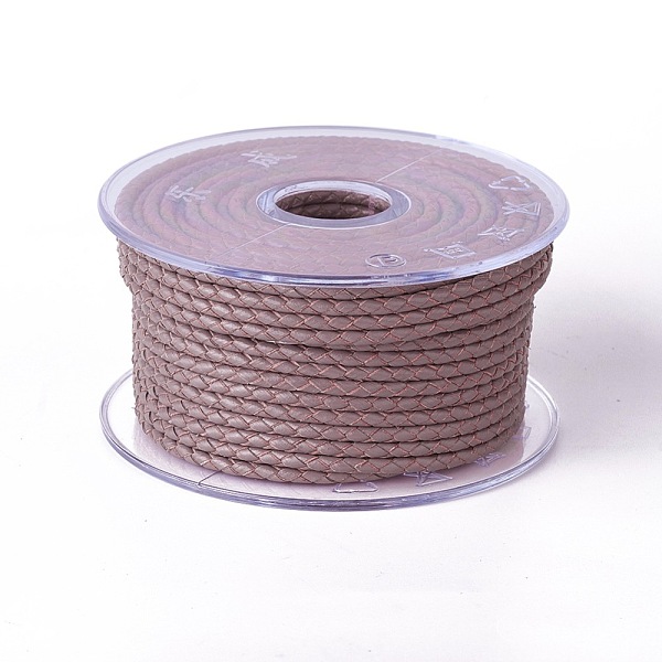 PandaHall Braided Cowhide Cord, Leather Jewelry Cord, Jewelry DIY Making Material, Rosy Brown, 5mm, about 21.87 yards(20m)/roll Cowhide...
PandaHall Braided Cowhide Cord, Leather Jewelry Cord, Jewelry DIY Making Material, Rosy Brown, 5mm, about 21.87 yards(20m)/roll Cowhide...