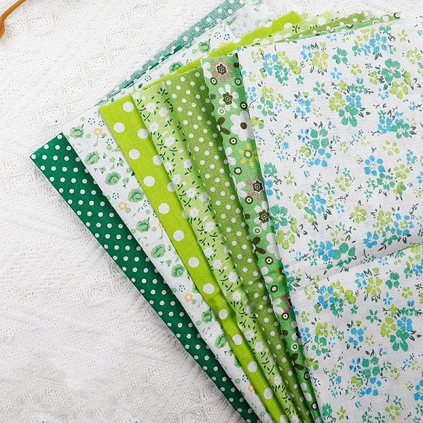 PandaHall Cotton Fabric, for Patchwork, Sewing Tissue to Patchwork, Square with Flower Pattern, Green, 25x25cm, 7 sheets/set Cotton Square...
PandaHall Cotton Fabric, for Patchwork, Sewing Tissue to Patchwork, Square with Flower Pattern, Green, 25x25cm, 7 sheets/set Cotton Square...