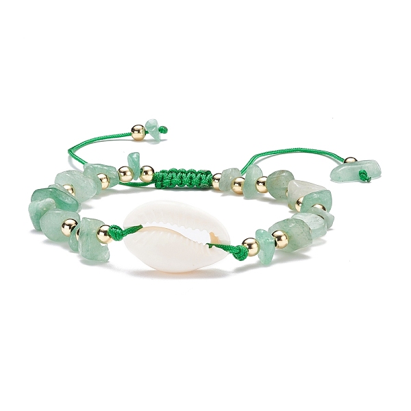 PandaHall Stone Chip Braided Bead Bracelet with Natural Cowrie Shell for Women, Inner Diameter: 2-1/8~3 1/4 inch(5.3~8.2cm) Mixed Stone..., Multicolor
PandaHall Stone Chip Braided Bead Bracelet with Natural Cowrie Shell for Women, Inner Diameter: 2-1/8~3 1/4 inch(5.3~8.2cm) Mixed Stone..., Multicolor