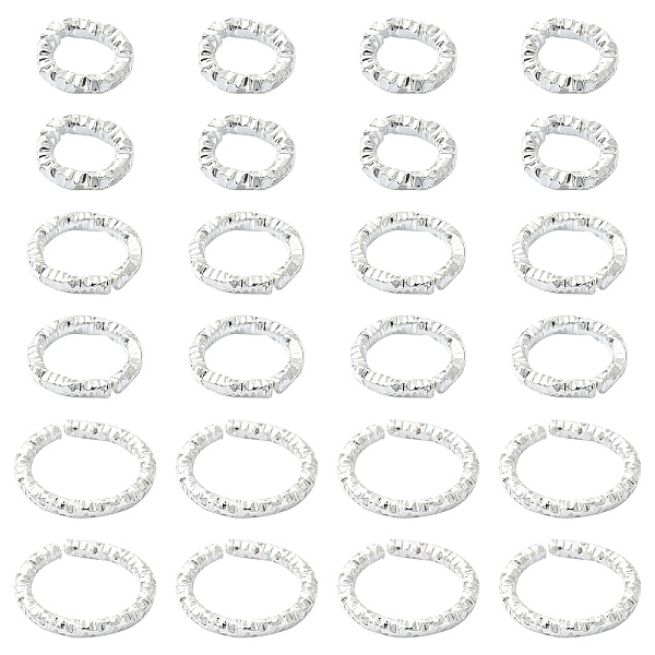PandaHall 90Pcs 3 Styles Iron Closed Jump Rings, Unwelded, Nickel Free, Twist Ring, Silver, 17 Gauge, 6~10x1.2mm, Inner Diameter: 3.5~7.5mm...
PandaHall 90Pcs 3 Styles Iron Closed Jump Rings, Unwelded, Nickel Free, Twist Ring, Silver, 17 Gauge, 6~10x1.2mm, Inner Diameter: 3.5~7.5mm...