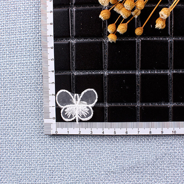 PandaHall Lace Embroidery Sewing Fiber, DIY Garment Accessories, Butterfly, White, 26x35mm Polyester Butterfly White
PandaHall Lace Embroidery Sewing Fiber, DIY Garment Accessories, Butterfly, White, 26x35mm Polyester Butterfly White