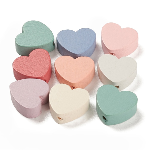 PandaHall Spray Painted Natural Maple Wood Beads, Heart, Mixed Color, 16x17.5x6mm, Hole: 2mm Maple Wood Heart Multicolor
PandaHall Spray Painted Natural Maple Wood Beads, Heart, Mixed Color, 16x17.5x6mm, Hole: 2mm Maple Wood Heart Multicolor