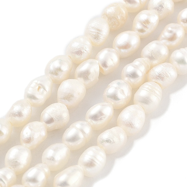 PandaHall Natural Cultured Freshwater Pearl Beads Strands, Rice, Grade A+, Snow, 2.8~3.2mm, Hole: 0.3mm, about 31pcs/strand, 6.69''~6.89''..., White
PandaHall Natural Cultured Freshwater Pearl Beads Strands, Rice, Grade A+, Snow, 2.8~3.2mm, Hole: 0.3mm, about 31pcs/strand, 6.69''~6.89''..., White
