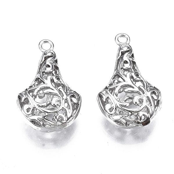 PandaHall Brass Pendants, Hollow, Nickel Free, Teardrop, Real Platinum Plated, 23x14x7.5mm, Hole: 1.6mm Brass Teardrop
PandaHall Brass Pendants, Hollow, Nickel Free, Teardrop, Real Platinum Plated, 23x14x7.5mm, Hole: 1.6mm Brass Teardrop