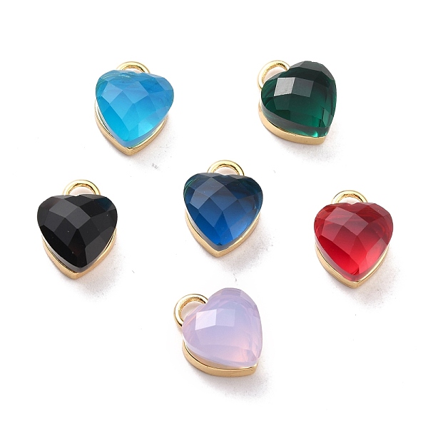 PandaHall Eco-Friendly Brass with Glass Pendants, Long-Lasting Plated, Lead Free & Cadmium Free & Nickel Free, Heart, Real 18K Gold Plated..., Multicolor
PandaHall Eco-Friendly Brass with Glass Pendants, Long-Lasting Plated, Lead Free & Cadmium Free & Nickel Free, Heart, Real 18K Gold Plated..., Multicolor