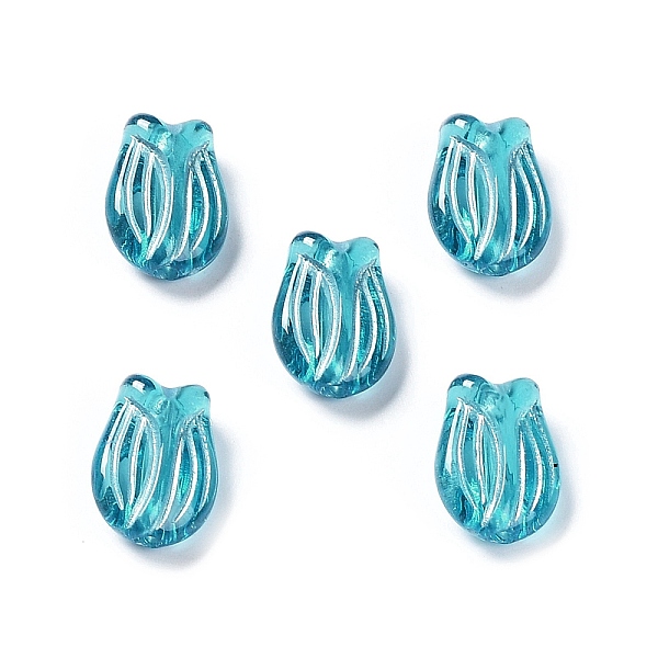 PandaHall Plating Transparent Acrylic Beads, Metal Enlaced, Tulip, Dark Turquoise, 16x11.5x7mm, Hole: 2mm, about 670pcs/500g Acrylic Flower
PandaHall Plating Transparent Acrylic Beads, Metal Enlaced, Tulip, Dark Turquoise, 16x11.5x7mm, Hole: 2mm, about 670pcs/500g Acrylic Flower