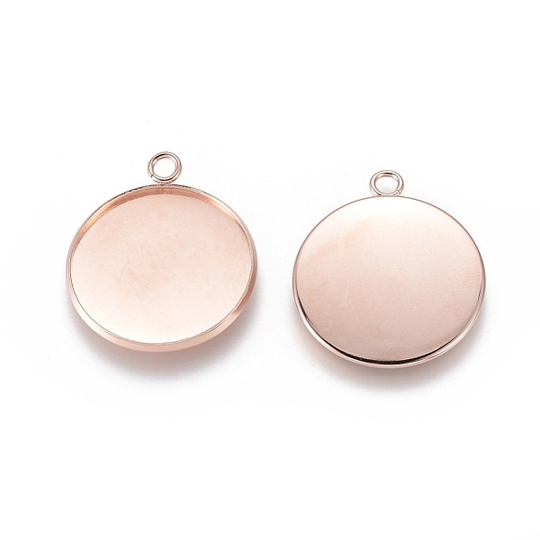 PandaHall 304 Stainless Steel Pendant Cabochon Settings, Plain Edge Bezel Cups, Flat Round, Rose Gold, Tray: 25mm, 31x27x2mm, Hole: 3mm 304...
PandaHall 304 Stainless Steel Pendant Cabochon Settings, Plain Edge Bezel Cups, Flat Round, Rose Gold, Tray: 25mm, 31x27x2mm, Hole: 3mm 304...