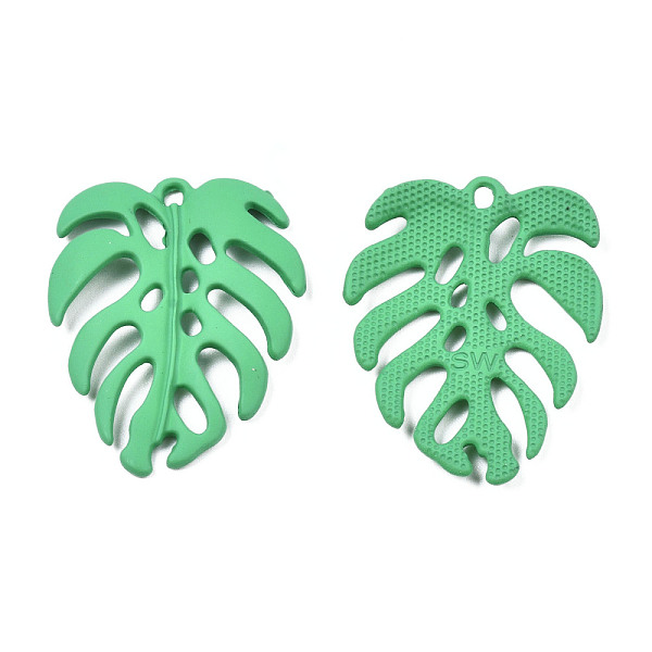 PandaHall Spray Painted Alloy Pendants, Tropical Leaf, Cadmium Free & Nickel Free & Lead Free, Medium Sea Green, 34x27x4mm, Hole: 1.8mm...
PandaHall Spray Painted Alloy Pendants, Tropical Leaf, Cadmium Free & Nickel Free & Lead Free, Medium Sea Green, 34x27x4mm, Hole: 1.8mm...