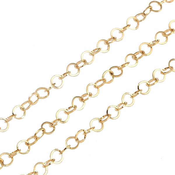 PandaHall Ion Plating(IP) 304 Stainless Steel Link Chains, with Spool, Soldered, Real 18K Gold Plated, 4x0.3mm, about 32.81 Feet(10m)/Roll...
PandaHall Ion Plating(IP) 304 Stainless Steel Link Chains, with Spool, Soldered, Real 18K Gold Plated, 4x0.3mm, about 32.81 Feet(10m)/Roll...