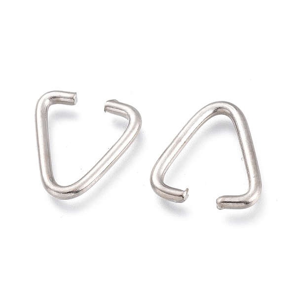 PandaHall Brass Triangle Rings, Buckle Clasps, Fit for Top Drilled Beads, Webbing, Strapping Bags, Platinum, 12x11x1.5mm Brass
PandaHall Brass Triangle Rings, Buckle Clasps, Fit for Top Drilled Beads, Webbing, Strapping Bags, Platinum, 12x11x1.5mm Brass