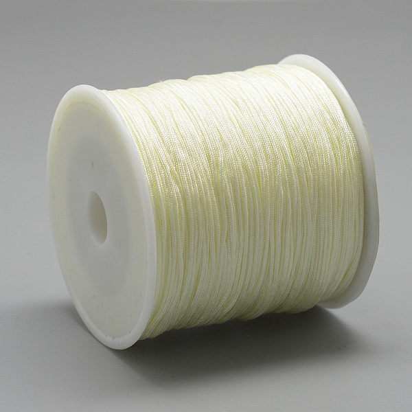 PandaHall Nylon Thread, Chinese Knotting Cord, Beige, 1.5mm, about 164.04 Yards(150m)/Roll Nylon Yellow
PandaHall Nylon Thread, Chinese Knotting Cord, Beige, 1.5mm, about 164.04 Yards(150m)/Roll Nylon Yellow