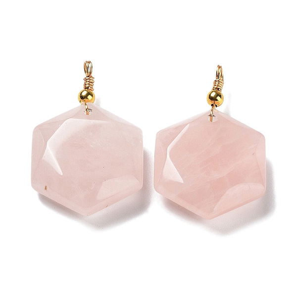 PandaHall Natural Rose Quartz Pendants, with Rack Plating Golden Tone Brass Loops, Faceted Star, 39~40x25x8.5~10mm, Hole: 3mm Rose Quartz...
PandaHall Natural Rose Quartz Pendants, with Rack Plating Golden Tone Brass Loops, Faceted Star, 39~40x25x8.5~10mm, Hole: 3mm Rose Quartz...