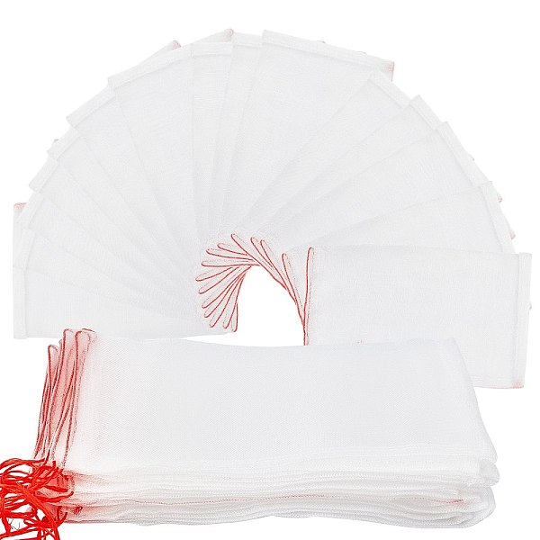 PandaHall Organic Nylon Packing Pouches, Drawstring Bags, for Insect Control and Seed Soaking, White, 26.5x15.5x0.07cm Nylon White
PandaHall Organic Nylon Packing Pouches, Drawstring Bags, for Insect Control and Seed Soaking, White, 26.5x15.5x0.07cm Nylon White