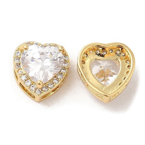 PandaHall Brass and Clear Cubic Zirconia Pendants, Heart, Real 18K Gold Plated, 11x10.5x6.5mm, Hole: 1.6mm Brass+Cubic Zirconia Heart Clear
PandaHall Brass and Clear Cubic Zirconia Pendants, Heart, Real 18K Gold Plated, 11x10.5x6.5mm, Hole: 1.6mm Brass+Cubic Zirconia Heart Clear