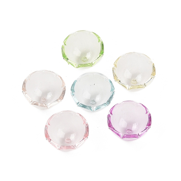 PandaHall UV Plating Acrylic Bead Caps, Flower, Mixed Color, 22x12.5mm, Hole: 2mm Acrylic Multicolor
PandaHall UV Plating Acrylic Bead Caps, Flower, Mixed Color, 22x12.5mm, Hole: 2mm Acrylic Multicolor