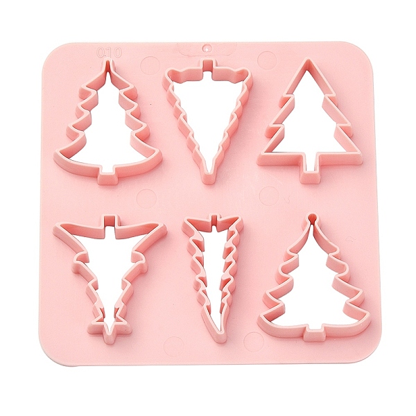 PandaHall ABS Plastic Cookie Cutters, Christmas Tree, Pink, 100x100mm Plastic Square Pink
PandaHall ABS Plastic Cookie Cutters, Christmas Tree, Pink, 100x100mm Plastic Square Pink