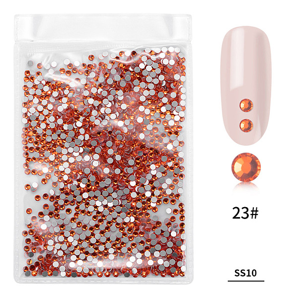 PandaHall Flat Back Glass Rhinestone Cabochons, Nail Art Decoration Accessories, Half Round, Hyacinth, 2.7~2.8mm, about 1440pcs/bag..., Red
PandaHall Flat Back Glass Rhinestone Cabochons, Nail Art Decoration Accessories, Half Round, Hyacinth, 2.7~2.8mm, about 1440pcs/bag..., Red