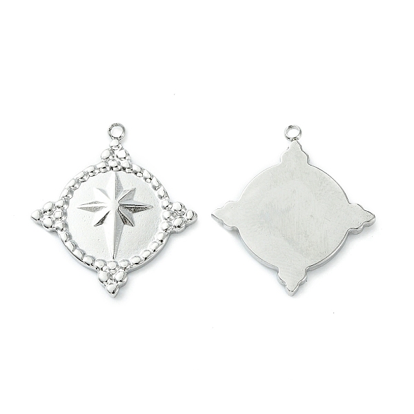 PandaHall 304 Stainless Steel Cabochon Settings for Enamel, Rhombus with Star, Stainless Steel Color, 23.5x21.5x2.3mm, Hole: 1.5mm 304...
PandaHall 304 Stainless Steel Cabochon Settings for Enamel, Rhombus with Star, Stainless Steel Color, 23.5x21.5x2.3mm, Hole: 1.5mm 304...