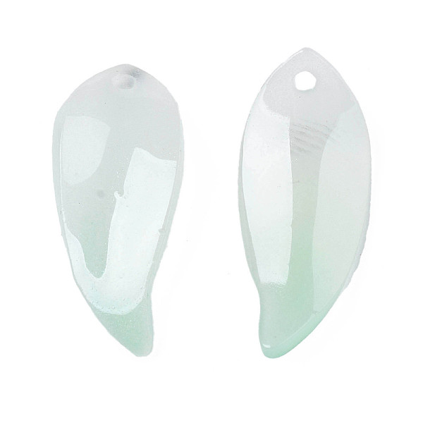 PandaHall Plastic Pendants, Leaf, Medium Aquamarine, 21x8.5x2.5~3.5mm, Hole: 1.2mm Plastic Leaf
PandaHall Plastic Pendants, Leaf, Medium Aquamarine, 21x8.5x2.5~3.5mm, Hole: 1.2mm Plastic Leaf