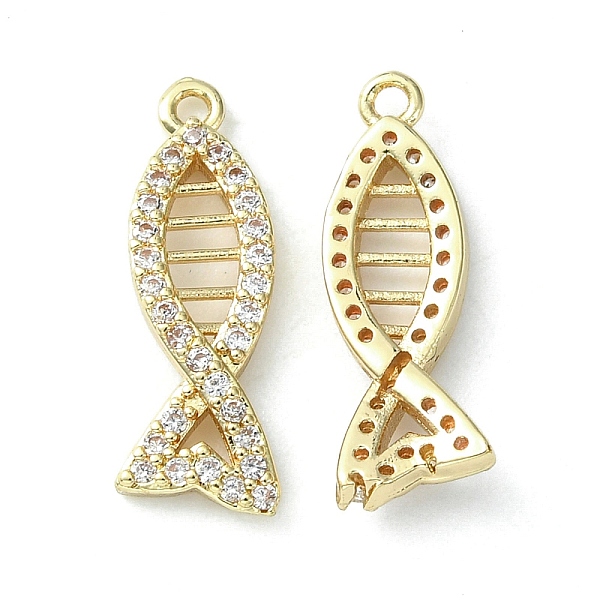 PandaHall Brass Pave Cubic Zirconia Pendants, Fish Charm, Light Gold, 21x7x3mm, Hole: 1.2mm Brass+Cubic Zirconia Fish Clear
PandaHall Brass Pave Cubic Zirconia Pendants, Fish Charm, Light Gold, 21x7x3mm, Hole: 1.2mm Brass+Cubic Zirconia Fish Clear