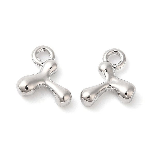 PandaHall Brass Charms, Real Platinum Plated, Letter T, 11x10.5x3.5mm, hole: 2mm Brass Letter T
PandaHall Brass Charms, Real Platinum Plated, Letter T, 11x10.5x3.5mm, hole: 2mm Brass Letter T