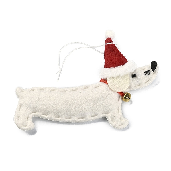 PandaHall Dachshund Non-woven Fabric Pendant Decorations, for Christmas Tree Hanging Ornaments, White, 175~185mm Cloth Dog White
PandaHall Dachshund Non-woven Fabric Pendant Decorations, for Christmas Tree Hanging Ornaments, White, 175~185mm Cloth Dog White