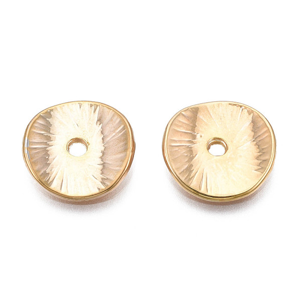 PandaHall Brass Beads, Cadmium Free & Nickel Free & Lead Free, Flat Round, Real 18K Gold Plated, 13x2mm, Hole: 1.8mm Brass Flat Round
PandaHall Brass Beads, Cadmium Free & Nickel Free & Lead Free, Flat Round, Real 18K Gold Plated, 13x2mm, Hole: 1.8mm Brass Flat Round