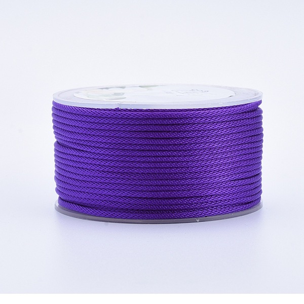 PandaHall Polyester Braided Cords, for Jewelry Making Beading Crafting, Mauve, 2mm, about 21.87 yards(20m)/roll Polyester Purple
PandaHall Polyester Braided Cords, for Jewelry Making Beading Crafting, Mauve, 2mm, about 21.87 yards(20m)/roll Polyester Purple