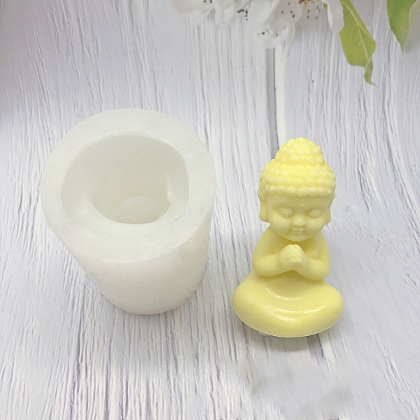 PandaHall Buddha Shape Candle DIY Food Grade Silicone Statue Molds, For Candle Making, White, 8.5x5.4cm Silicone Human White
PandaHall Buddha Shape Candle DIY Food Grade Silicone Statue Molds, For Candle Making, White, 8.5x5.4cm Silicone Human White