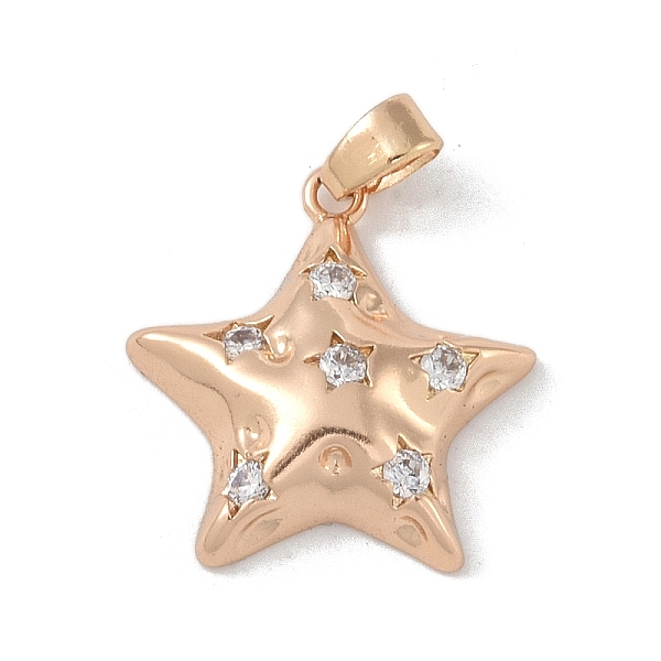 PandaHall Brass Micro Pave Clear Cubic Zirconia Pendants, Star, Light Gold, 18x17x4mm, Hole: 4x2.5mm Brass+Cubic Zirconia Star Clear
PandaHall Brass Micro Pave Clear Cubic Zirconia Pendants, Star, Light Gold, 18x17x4mm, Hole: 4x2.5mm Brass+Cubic Zirconia Star Clear