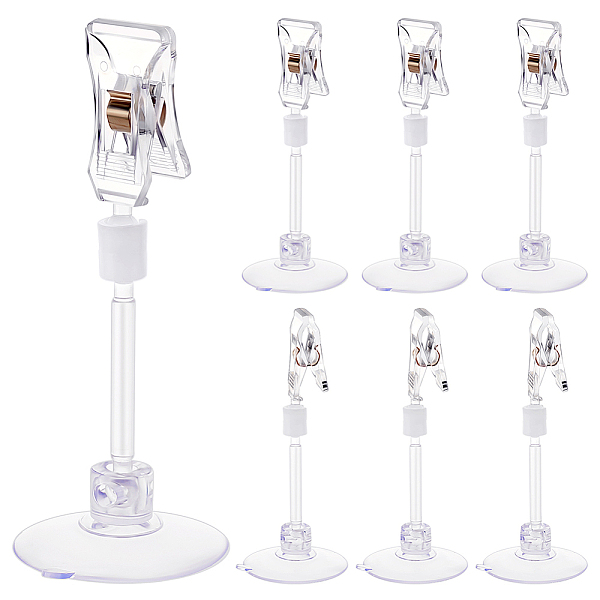 PandaHall Plastic Product Exhibition Clips with Sucker, for Price Tags, Clear, 11cm Plastic Clear
PandaHall Plastic Product Exhibition Clips with Sucker, for Price Tags, Clear, 11cm Plastic Clear