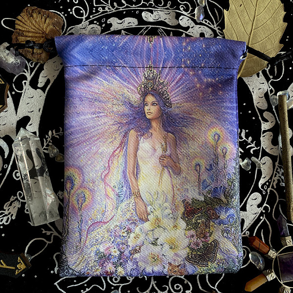 PandaHall Cotton Velvet Packing Pouches, Drawstring Bags, Oil Painting Style, Rectangle with Constellation Pattern, Virgo, 18x13cm Velvet..., Purple
PandaHall Cotton Velvet Packing Pouches, Drawstring Bags, Oil Painting Style, Rectangle with Constellation Pattern, Virgo, 18x13cm Velvet..., Purple