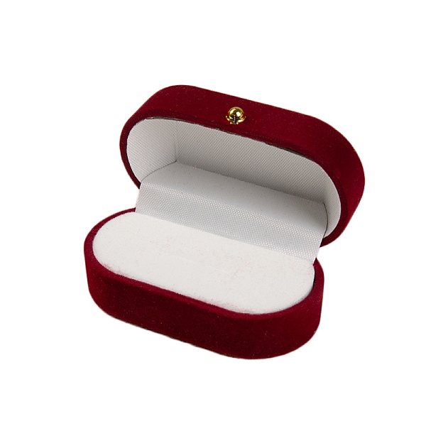 PandaHall Velvet Single Ring Jewelry Boxes, Wedding Ring Storage Case, Oval, FireBrick, 7x4x3cm Velvet Oval Red
PandaHall Velvet Single Ring Jewelry Boxes, Wedding Ring Storage Case, Oval, FireBrick, 7x4x3cm Velvet Oval Red