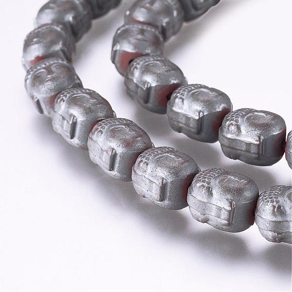 PandaHall Electroplate Non-magnetic Synthetic Hematite Bead Strands, Buddha, Frosted, Hematite Plated, 10x8.5x8mm, Hole: 1mm, about...
PandaHall Electroplate Non-magnetic Synthetic Hematite Bead Strands, Buddha, Frosted, Hematite Plated, 10x8.5x8mm, Hole: 1mm, about...