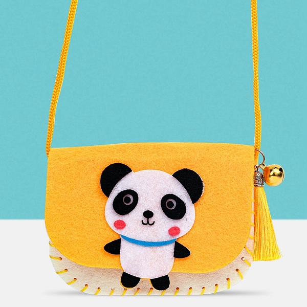 PandaHall Handmade Non-woven Fabric Animal Change Wallet Set, with Alloy and Plastic Findings,Polyester Wire, Diy Crafts for Children, Panda..., Multicolor
PandaHall Handmade Non-woven Fabric Animal Change Wallet Set, with Alloy and Plastic Findings,Polyester Wire, Diy Crafts for Children, Panda..., Multicolor